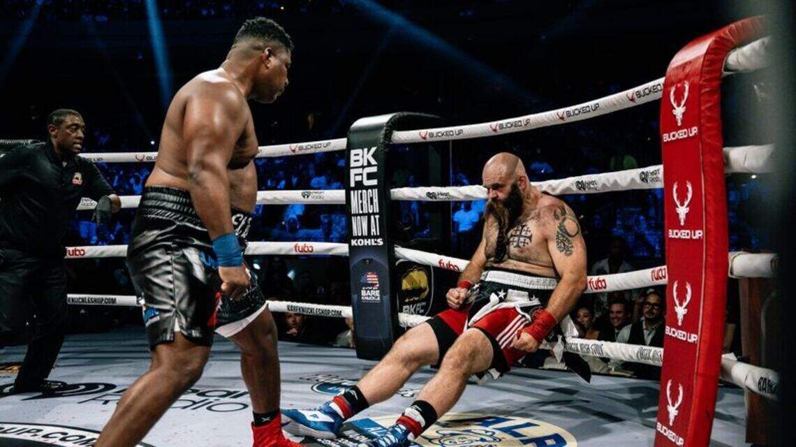 Impresionante triunfo de pesado cubano en 14 segundos para lograr la promesa que deseaba en BKFC