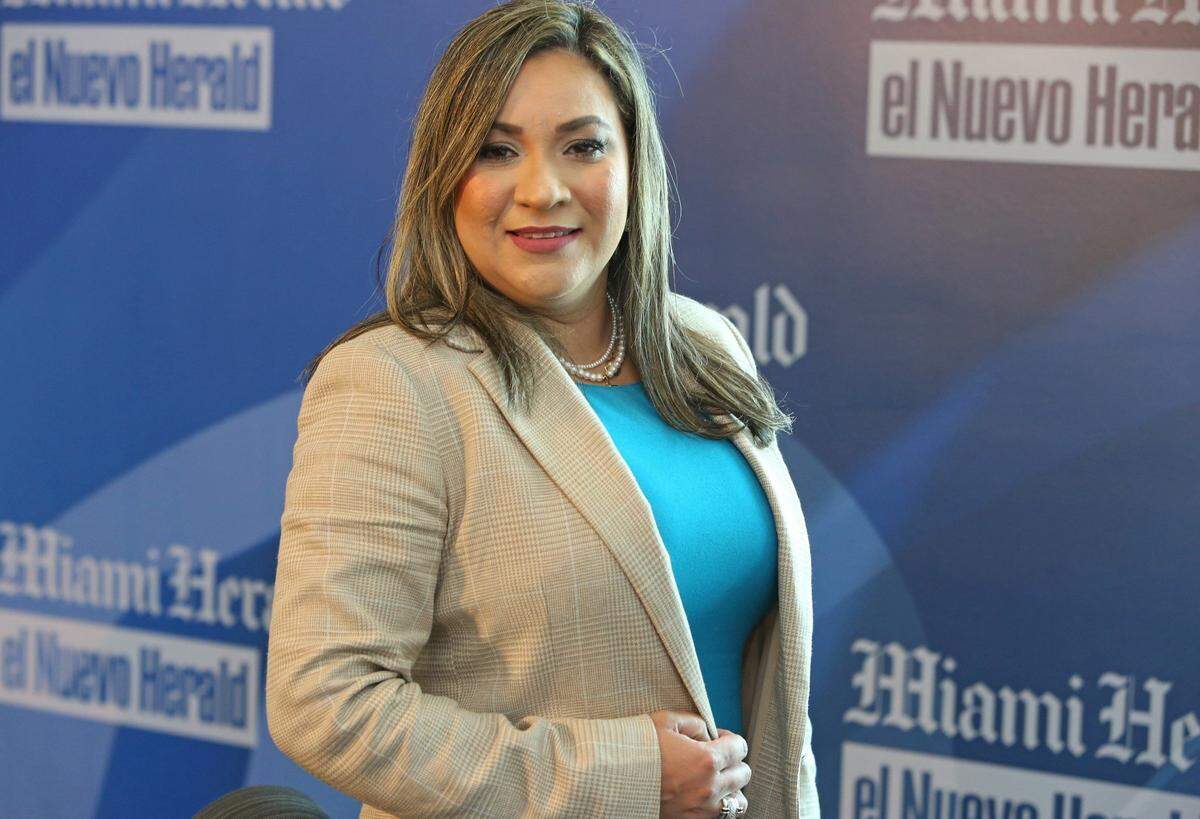 Sophia Lacayo, a former Sweetwater commissioner, is running for the District 12 seat of the Miami-Dade County Commission.