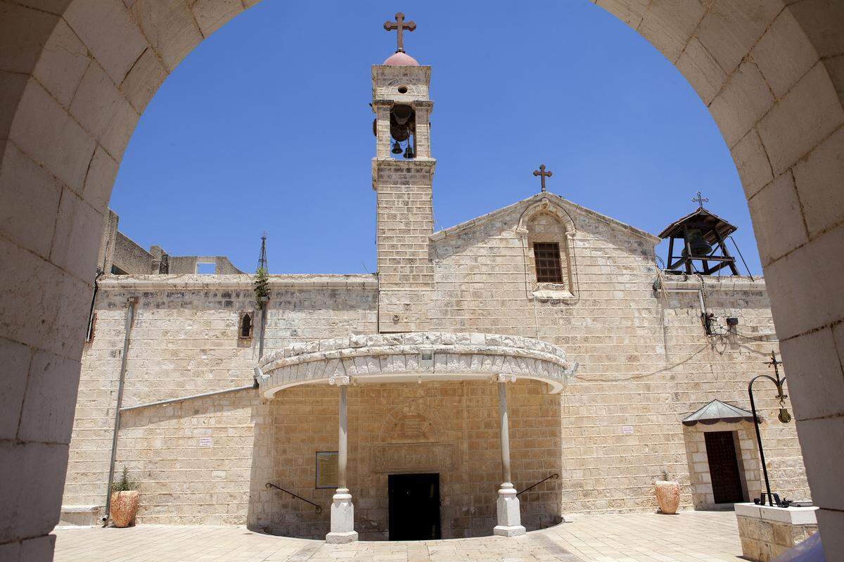 La Iglesia de San Gabriel, situada en Nazaret, es considerada por algunos como la cuna de la cristiandad.