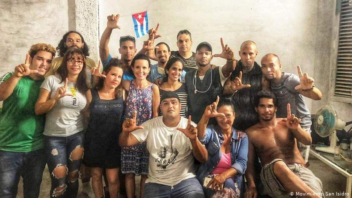 Huelga del Movimiento de San Isidro, noviembre 20, 2020.