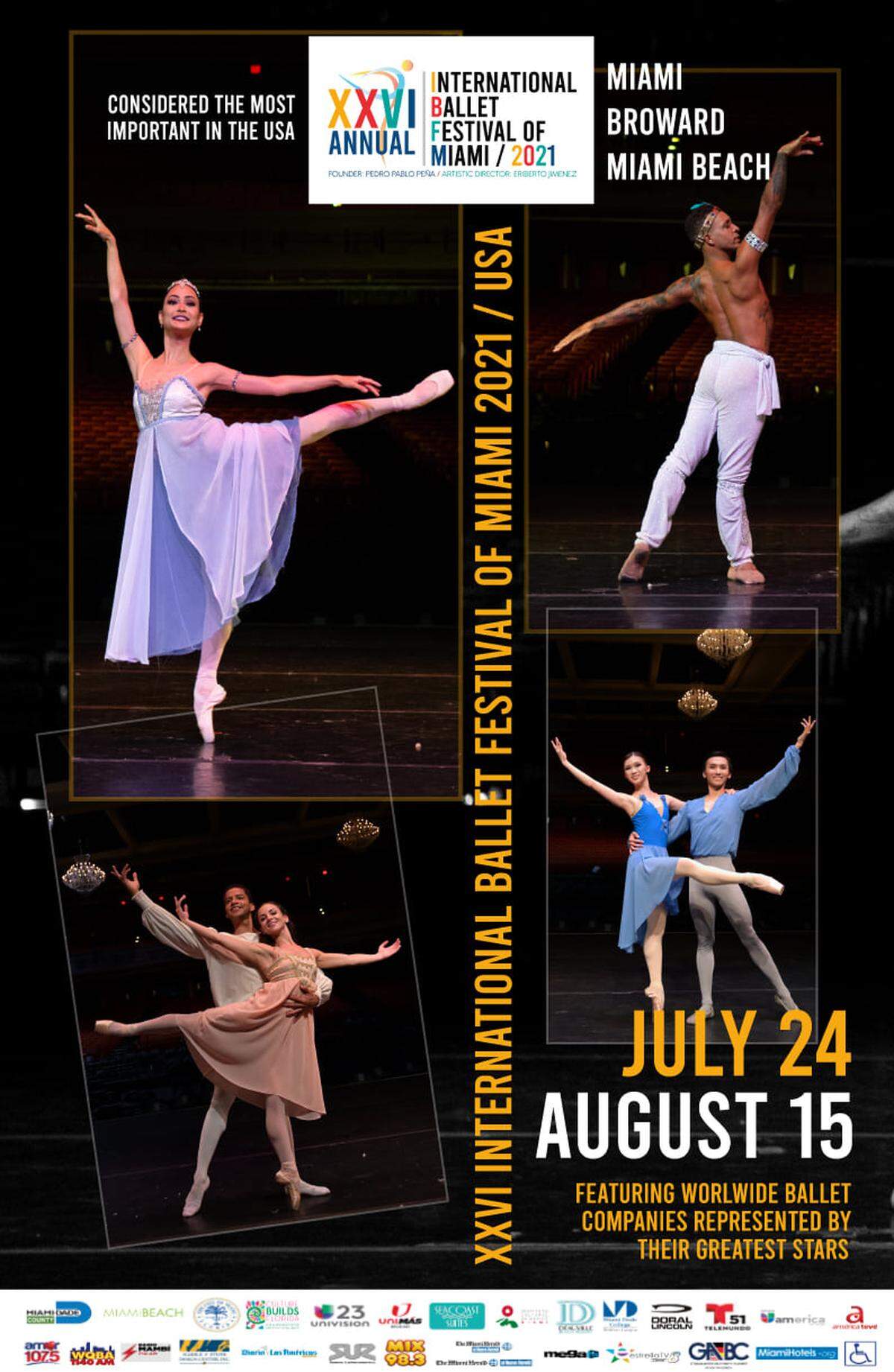 XXVI Festival Internacional de Ballet de Miami: “Young Medalists Performance”.