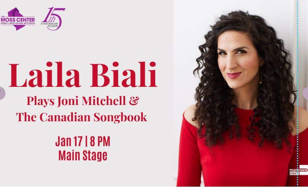Laila Biali interpretará a grandes compositores canadienses como Leonard Cohen en The Moss Center.