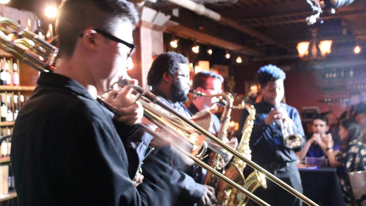 Jazzistas jóvenes de Miami. 
