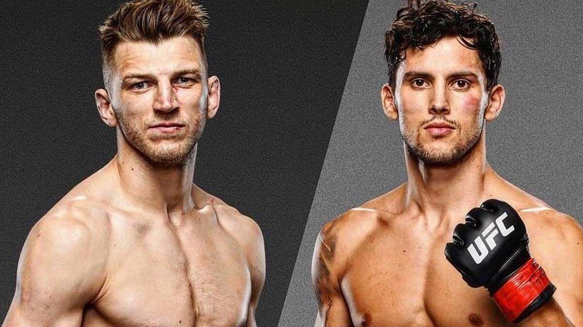 Tanto lo pidió Claudio Puelles (der.) que se lo concedieron. La idea de enfrentar a Dan Hooker no surgió de la mente de los matchmakers de la UFC, sino del propio peleador peruano que ya se sentía listo para enfrentar a uno de los mejores guerreros de la división ligera, quizá la más profunda y talentosa de toda la empresa.