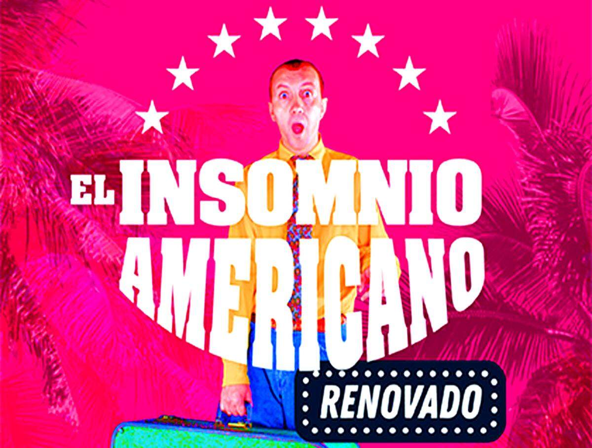 Saul García en “El insomnio Americano” celebra 20 años en el Teatro Trail.