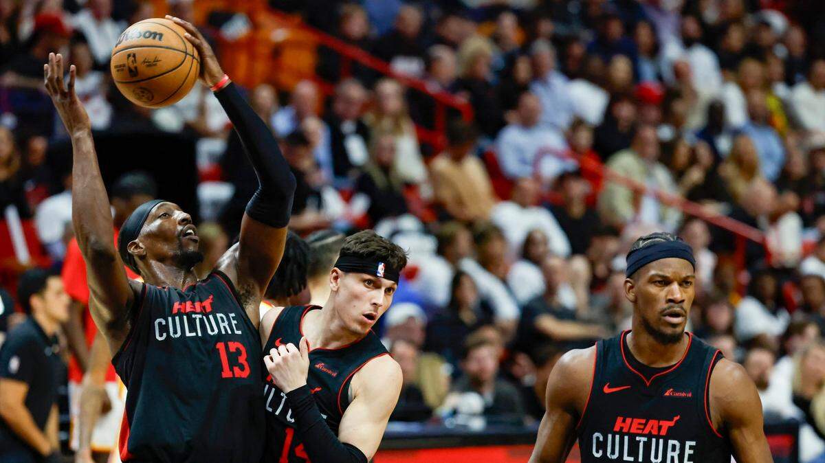 El Heat de Miami exhibe marca de 5-11 con Jimmy Butler, Bam Adebayo y Tyler Herro jugando juntos en la cancha en esta campaña.