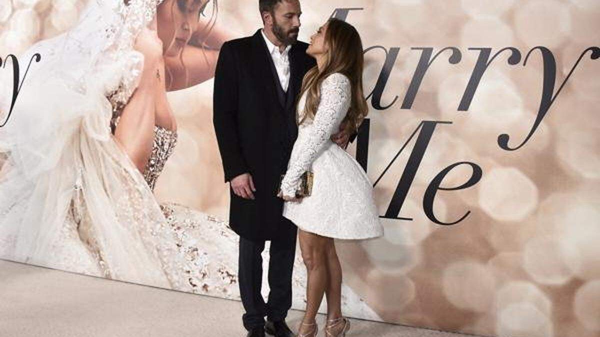 Jennifer Lopez y Ben Affleck.