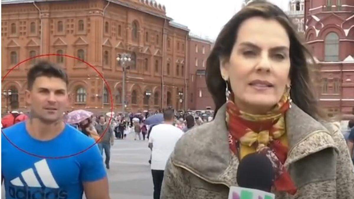 La periodiosta Ahtziri Cárdenas fue acosada por un hombre que intentó "tocarle sus partes íntimas" durante un cubrimiento que hacía en la Plaza Rosa en Moscú.