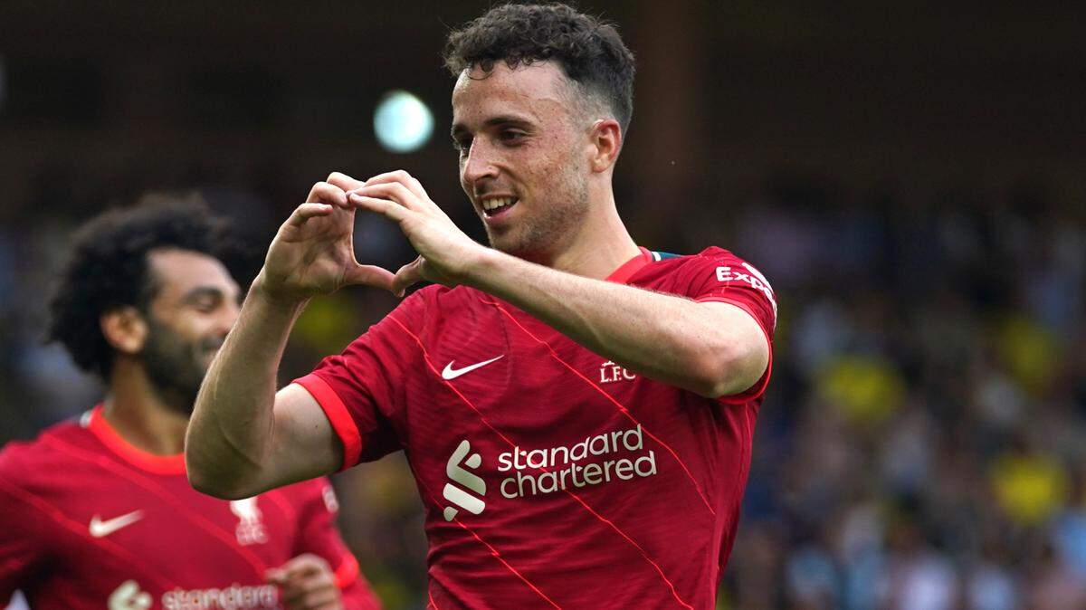 Foto de archivo del 14/08/21 de Diogo Jota. La Federación Portuguesa de Fútbol anunció que está “devastada” por la muerte del delantero del Liverpool Diogo Jota y su hermano André Silva ocurrida esta mañana en España. Fecha de publicación: jueves 3 de julio de 2025. 