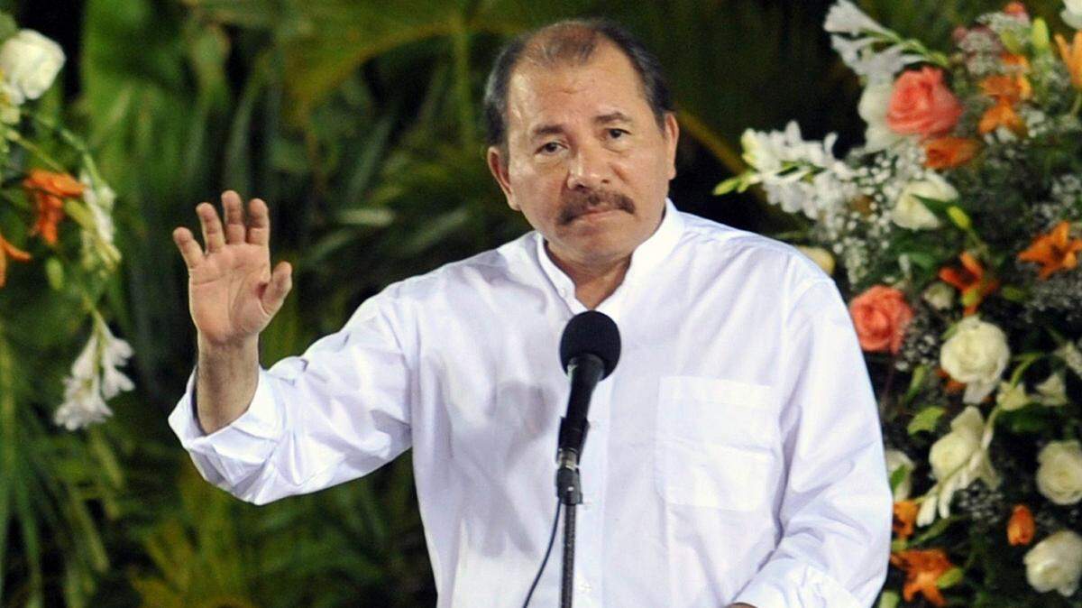 El presidente de Nicaragua, Daniel Ortega, en una foto de archivo de 30 de abril de 2013. 