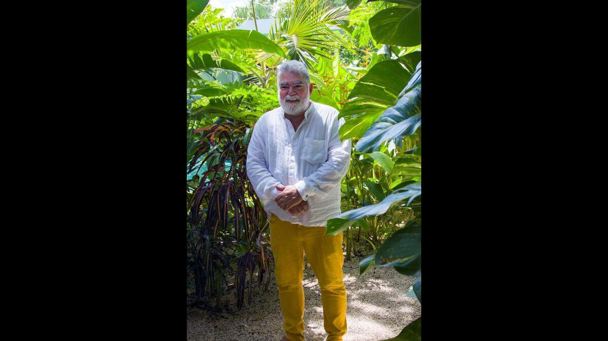 El artista cubano, Jorge Pardo.