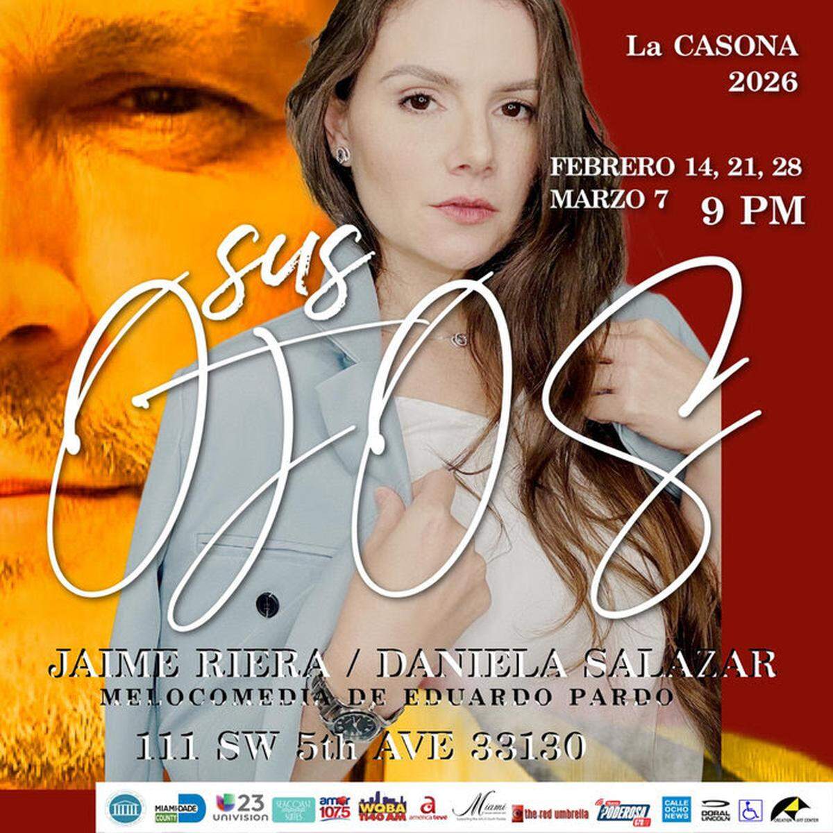  “Sus Ojos”, una historia sobre el amor, la migración y la soledad en el Miami Hispanic Cultural Arts Center.