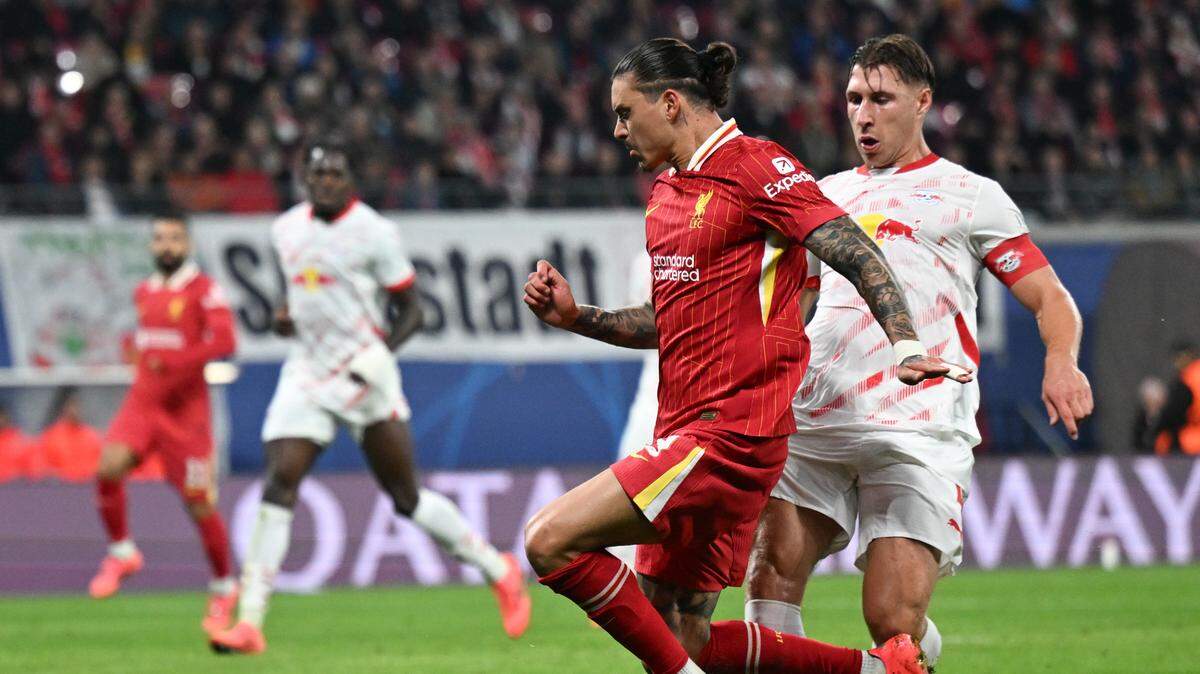El Liverpool extendió su recorrido victorioso este miércoles al ganar 1-0 en la cancha del Leipzig en la tercera jornada de la Liga de Campeones con un gol del uruguayo Darwin Núñez.