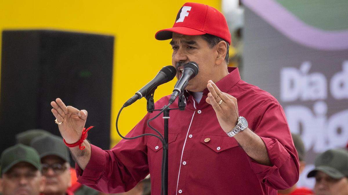 Foto de archivo del líder chavista Nicolás Maduro. Uruguay anunció el jueves, 12 de junio de 2025, que reactivará el mecanismo consular con Venezuela, aunque seguirá sin reconocer los resultados de las últimas elecciones presidenciales en dicho país.