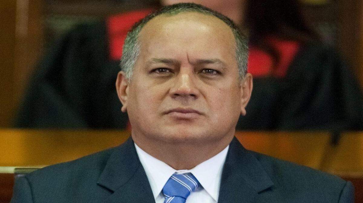 El presidente del Parlamento venezolano, Diosdado Cabello.