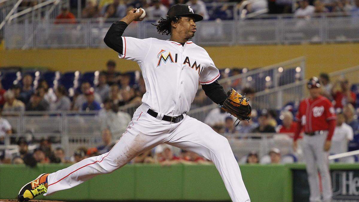 El abridor de los Marlins José Ureña no permitió carreras a los Nacionales y se alzó con la victoria este 29 de julio en Miami.