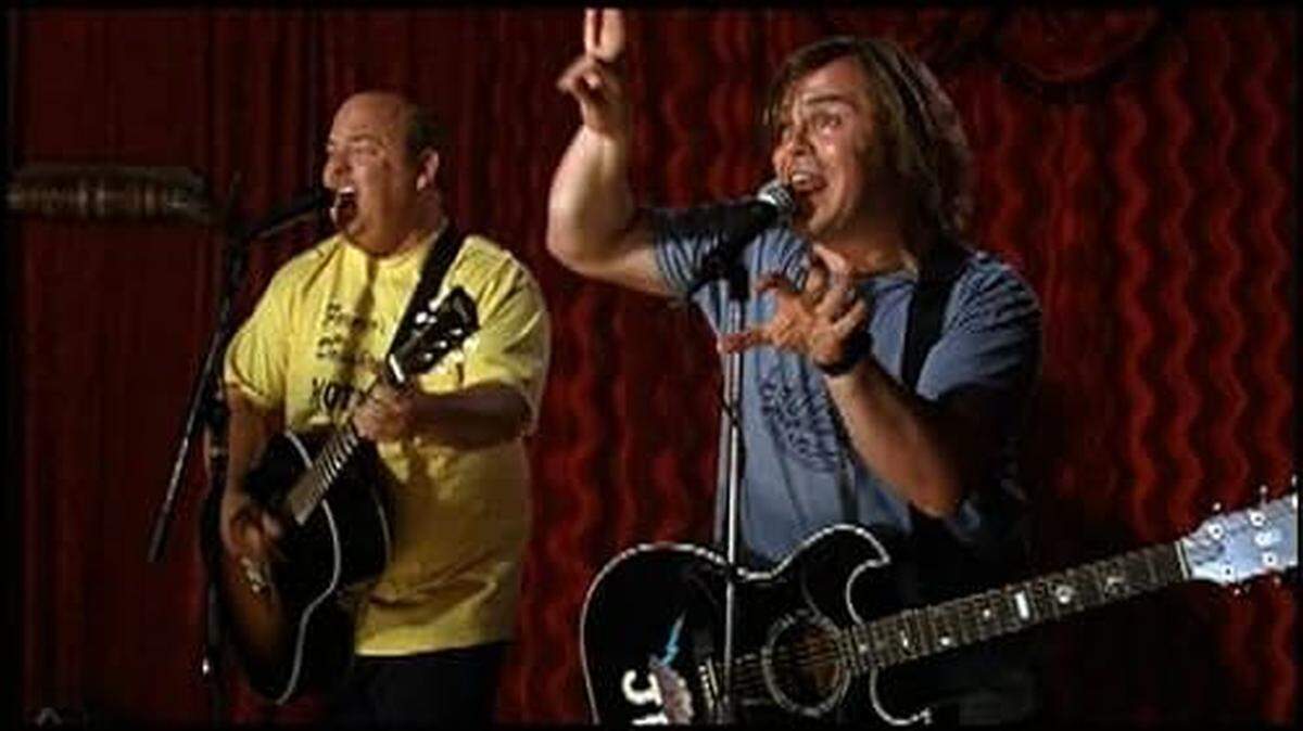 ‘Tenacious D in the Pick of Destiny’ (2006) de Jack Black y Kyle Gass. Una comedia que gira en torno a los orígenes de una banda de rock and roll em Coral Gables Art Cinema.