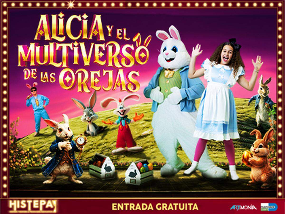 Histepa presenta: “Alicia y el multiverso de las orejas” en el Teatro Trail.
