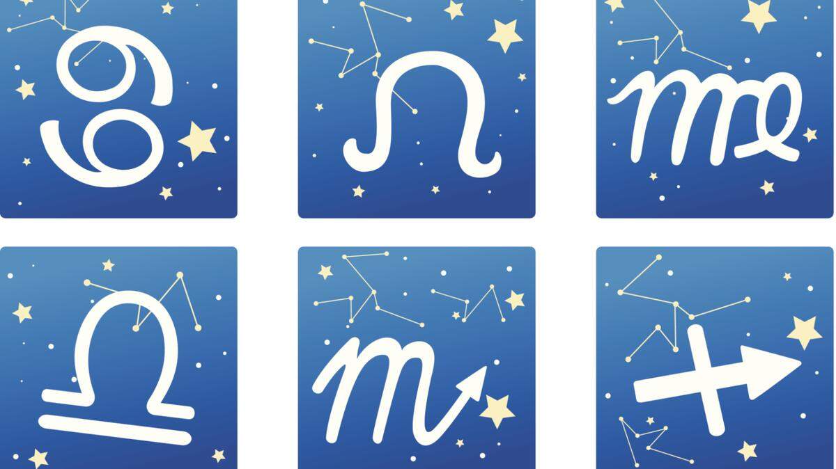 zodiacal icon set