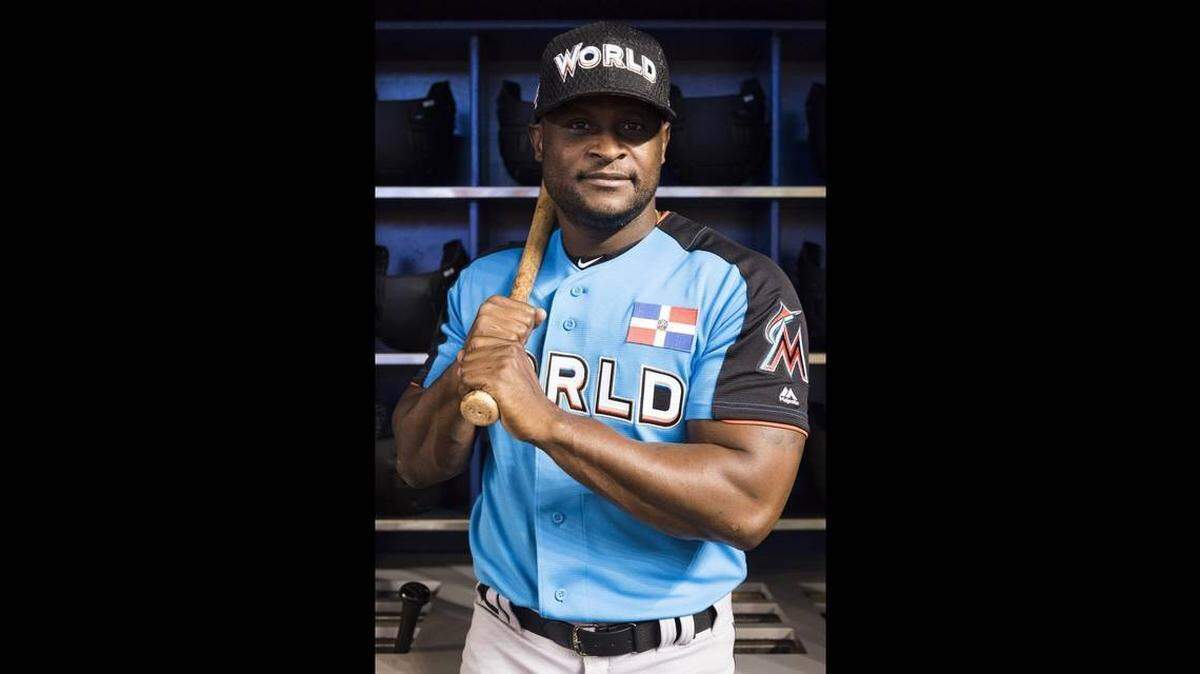 LUIS CASTILLO antes de un Juego de las Estrellas del Futuro el 9 de julio del 2017.
