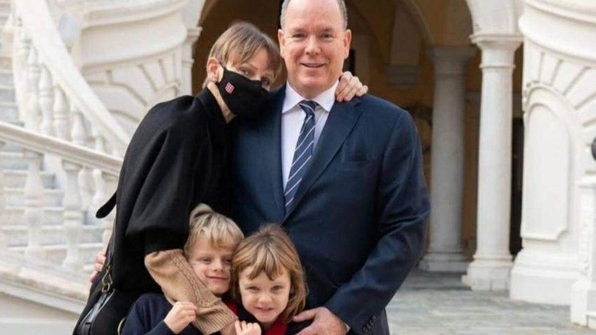 Charlène de Mónaco ha regresado al Principado después de seis meses en su Sudáfrica natal por problemas de salud CORTESÍA FAMILIA REAL MÓNACO 8/11/2021