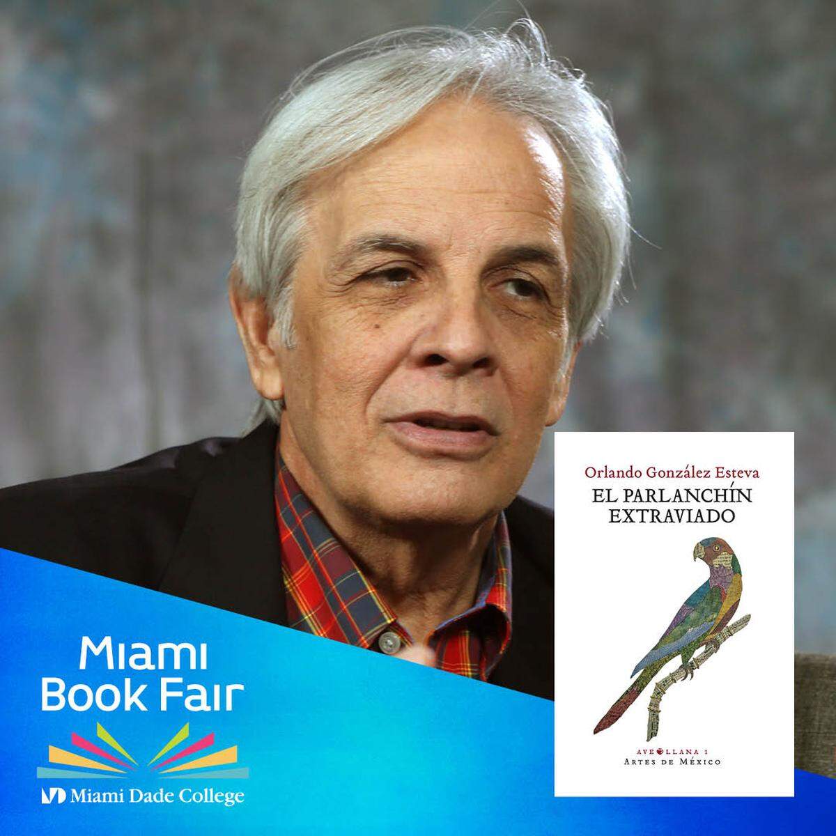 Presentación de ‘El parlanchín extraviado’, de Orlando González Esteva en el Koubek Center.