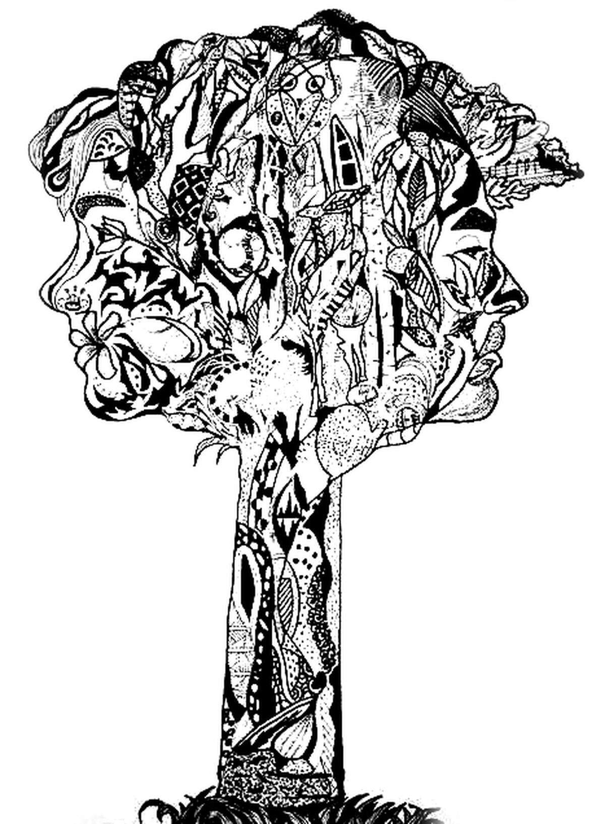 “Geminis”, dibujo de Lissete Gelats.