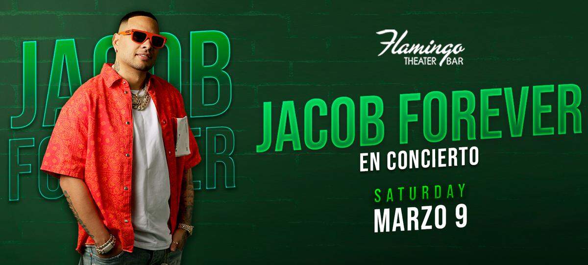 Concierto de Jacob Forever en el Flamingo Theater.