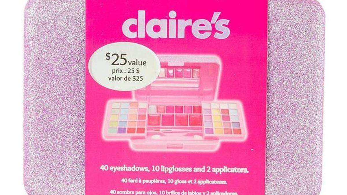 Claire's Pink Glitter