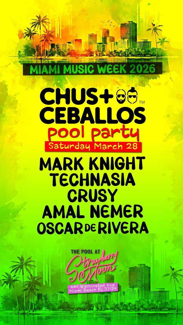 Del 24 al 29 de marzo Miami se convierte en epicentro global de la música electrónica.