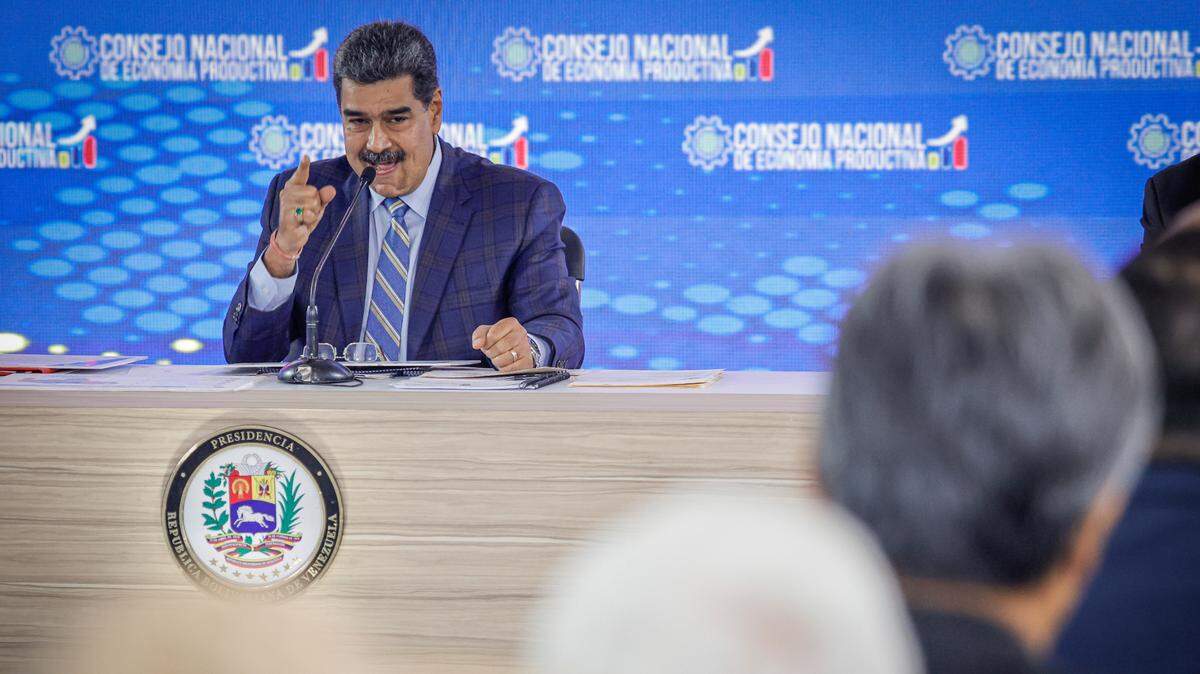 Foto de archivo del gobernante venezolano Nicolás Maduro durante una conferencia de prensa, en La Guaira, Venezuela, el 21 de septiembre de 2024.