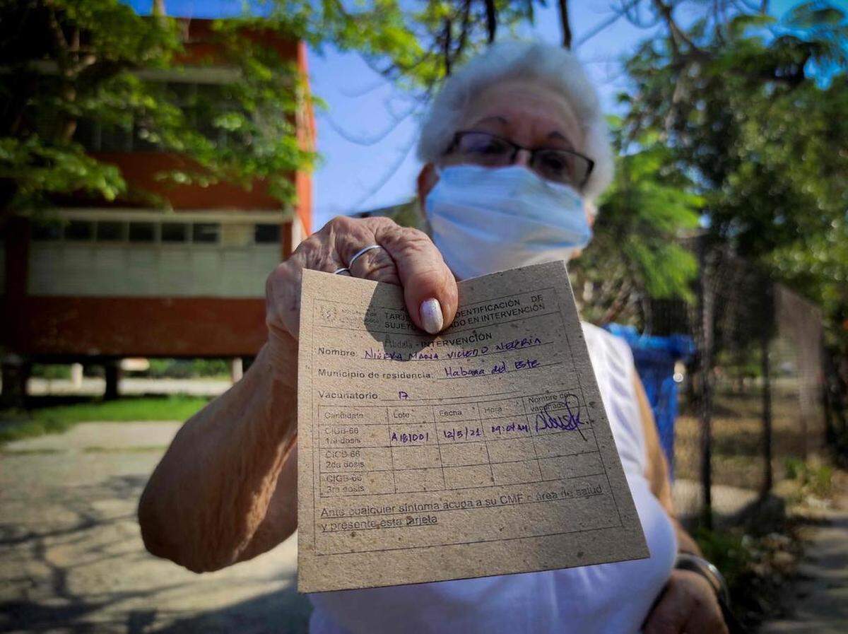 Cuban health authorities began vaccinating people against COVID-19 in high-transmission areas like Havana earlier this month even before obtaining regulatory approval for its Soberana 2 and Abdala vaccines.