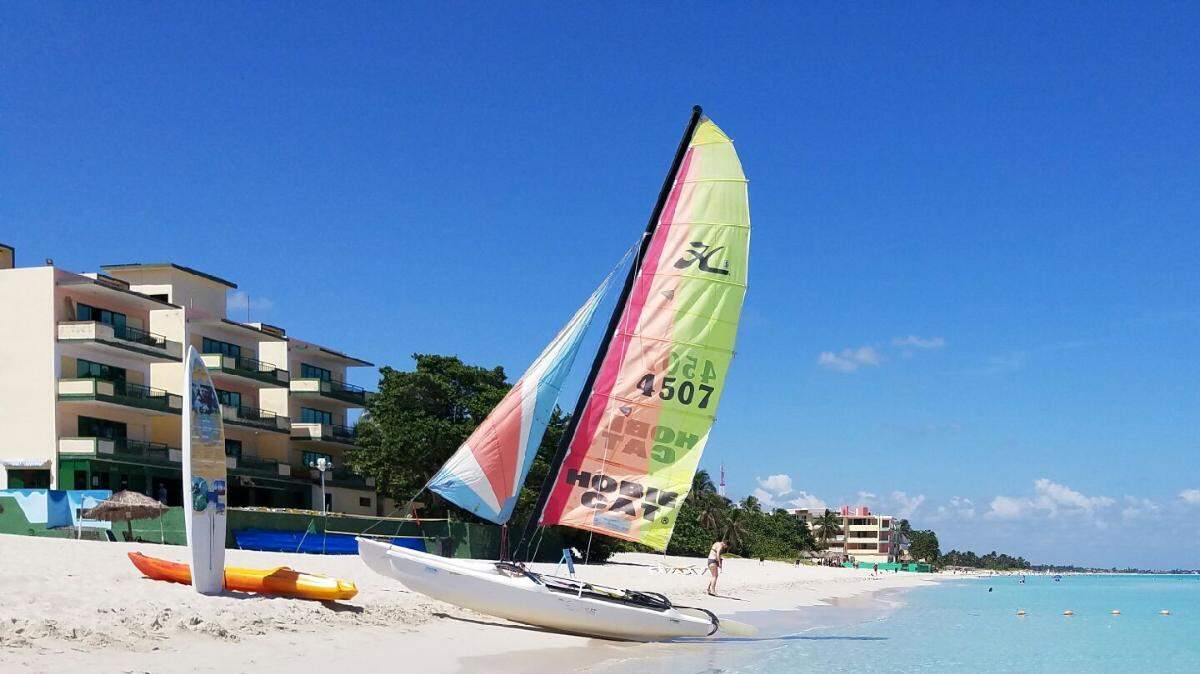 Una playa en Varadero. Cortesía Pedro Luis Corrales