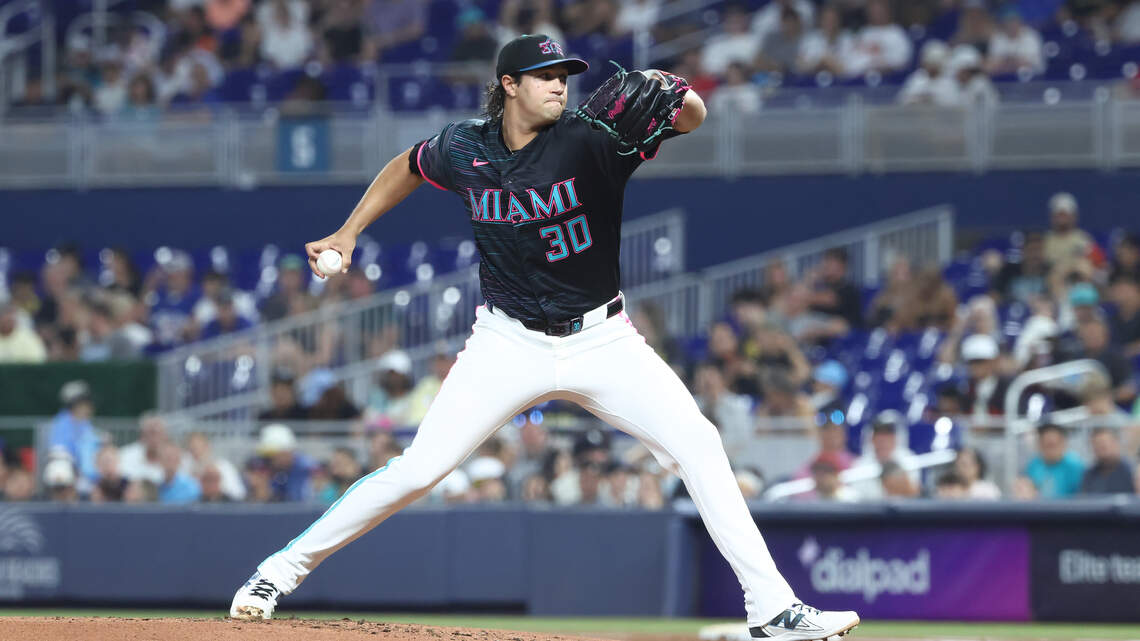 Angustia, drama y muerte en el plato. Los Marlins caen en el inicio de la serie ante Los Angeles