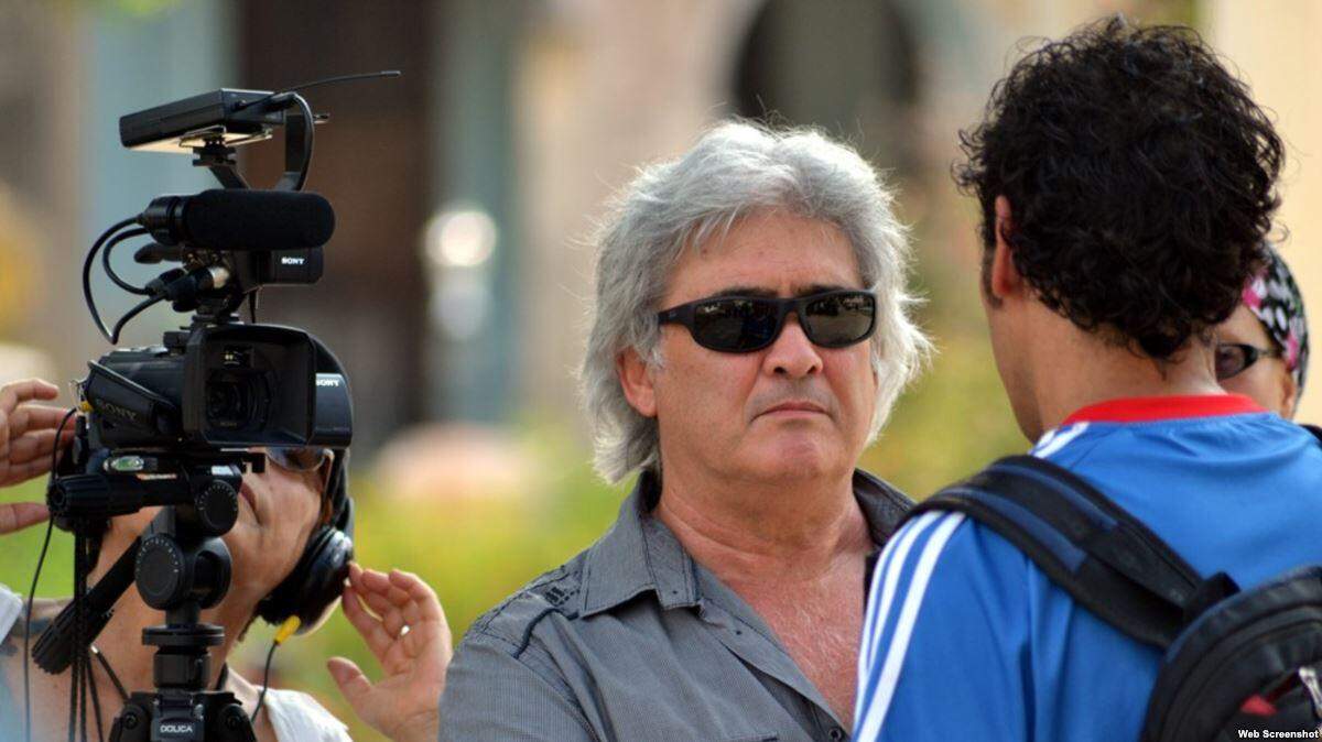 El periodista uruguayo Fernando Ravsberg durante una entrevista en La Habana.
