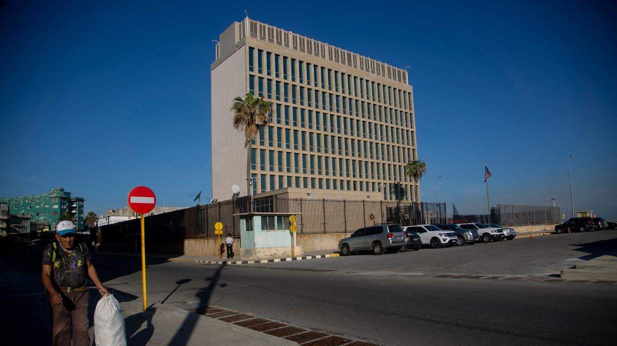 Foto de archivo de la embajada estadounidense en La Habana, Cuba.