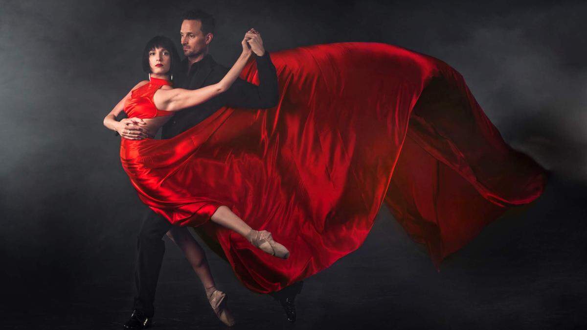 Los bailarines canadienses Erin Scott-Kafadar y Alexander Richardson se presentaron el 4 y 5 de enero en el Aventura Arts and Cultural Center.