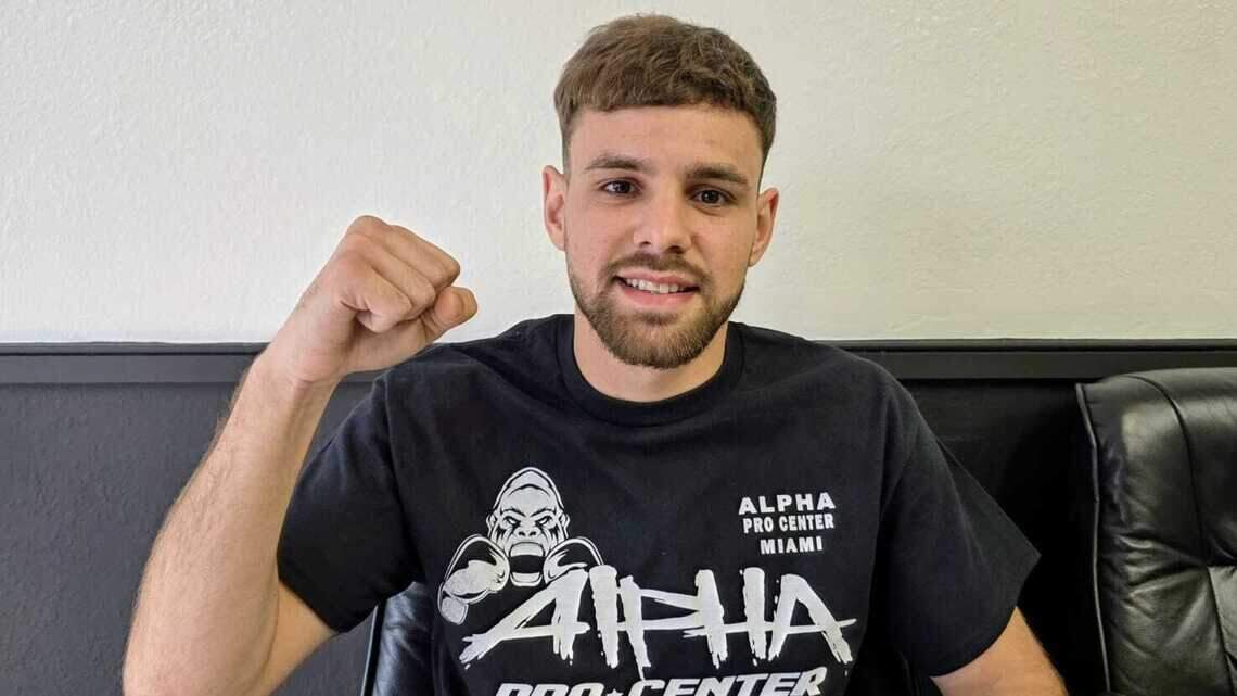 No vengo a correr ni a caminar el ring. Vengo a pelear. La promesa de boxeador cubano en Miami