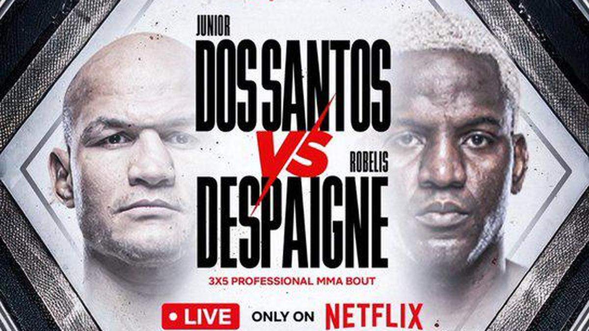 El gigante cubano Robelis Despaigne enfrentará a Junior dos Santos en una velada que marca el debut de Most Valuable Promotions en las MMA y que será transmitida por Netflix. 
