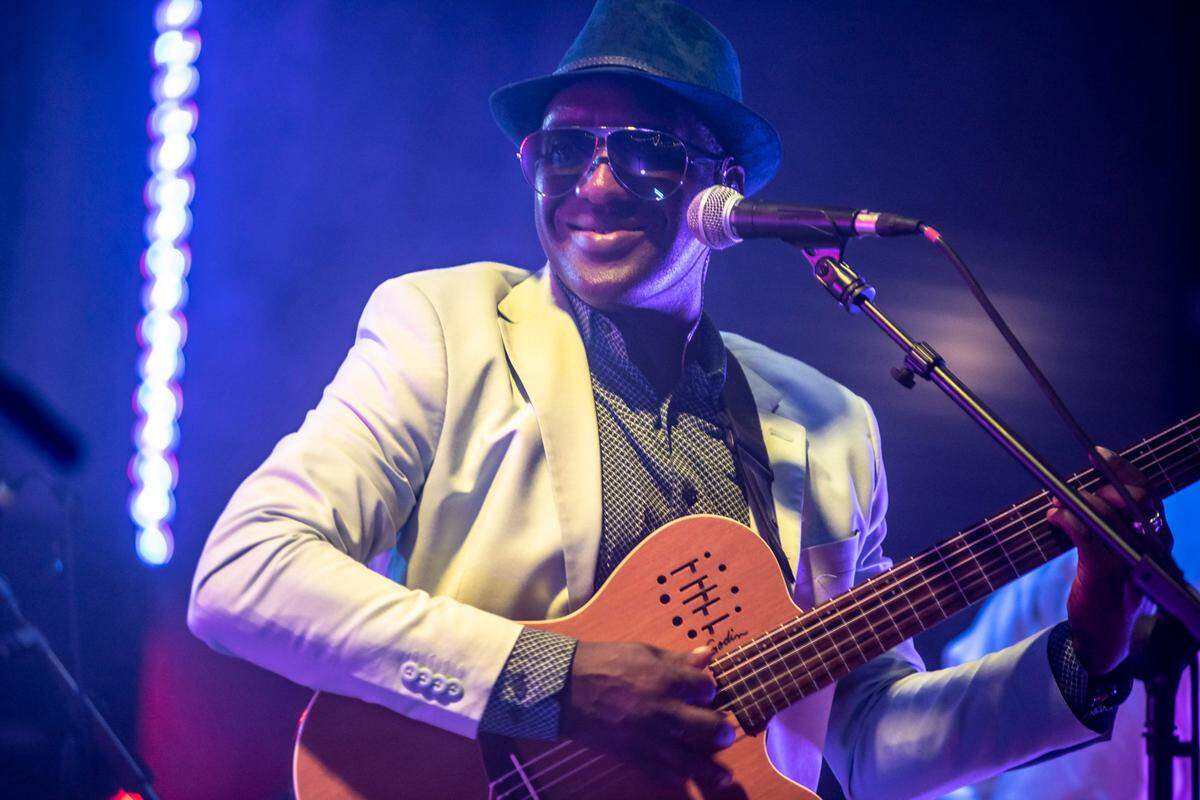 Julio César Rodríguez Delet, cofundador, cantante y guitarrista de Cortadito. 