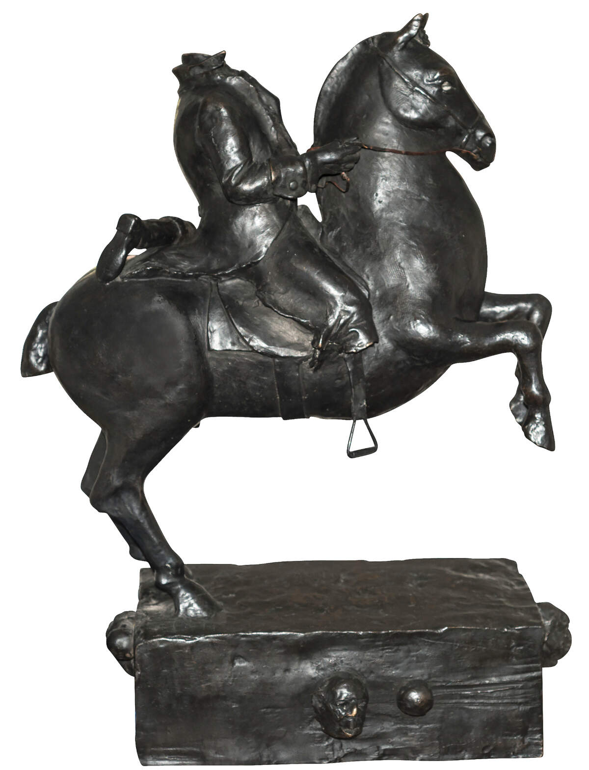 ‘The Legend of The Sleepy Hollow’, 1998, bronce, 31.7 x 25.33 x 14.3 pulgadas.
