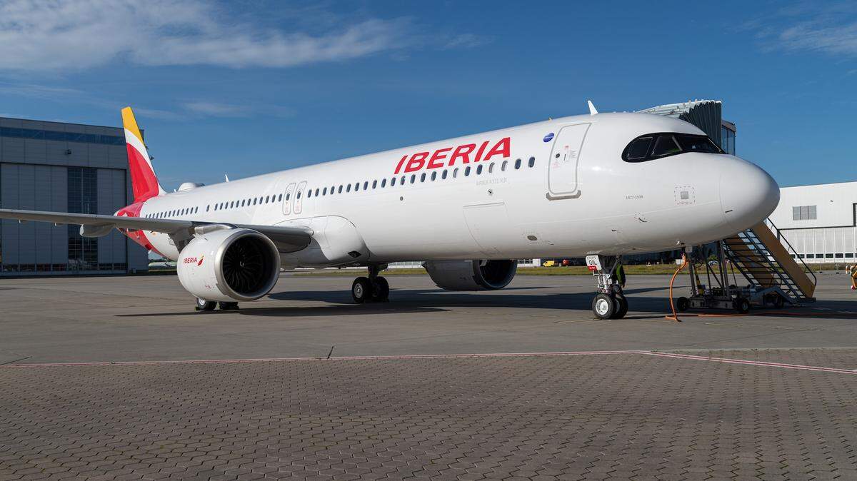 Iberia estrena el A321-XLR, el nuevo avión de pasillo único y de un ‘confort inigualable’ que podría unir Miami y Madrid.