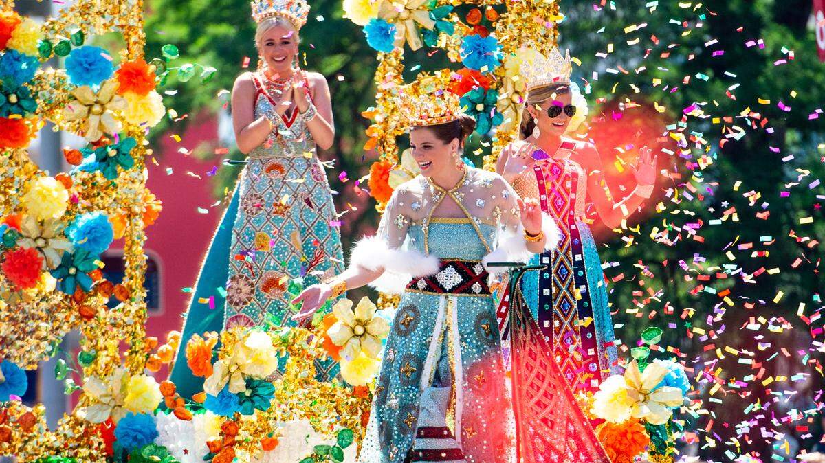 Desfile de la Batalla de las Flores.