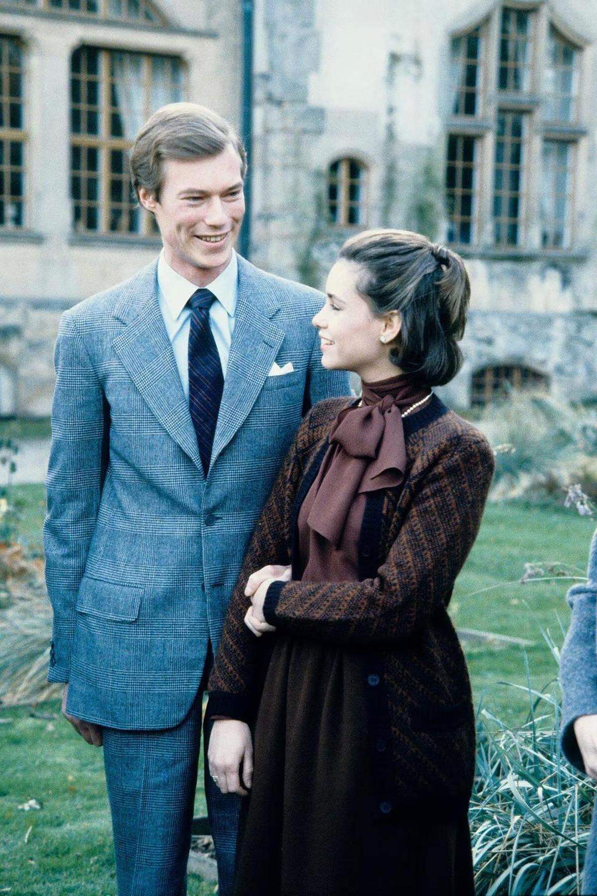 La pareja Gran Ducal en Luxemburgo.