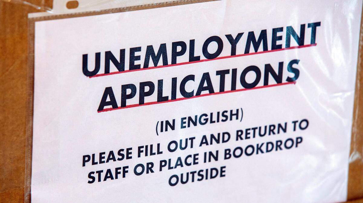 Unemployment forms are made available at Hispanic Branch Library in Miami, Florida on Tuesday, July 21, 2020.