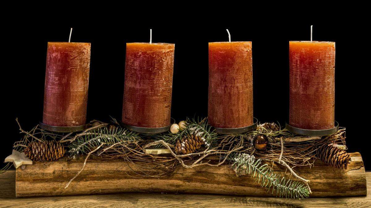 La tradición del Adviento empezó encendiendo una vela al día.