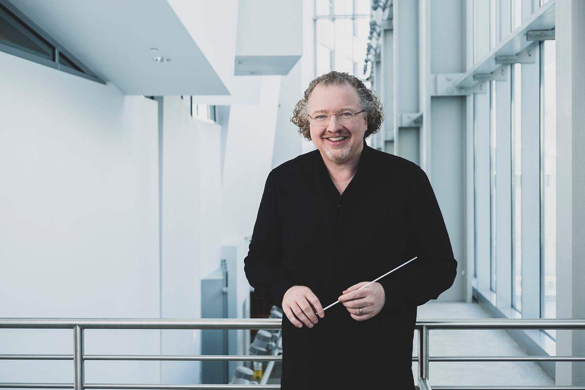Stéphane Denève, en el New World Center de Miami Beach. 