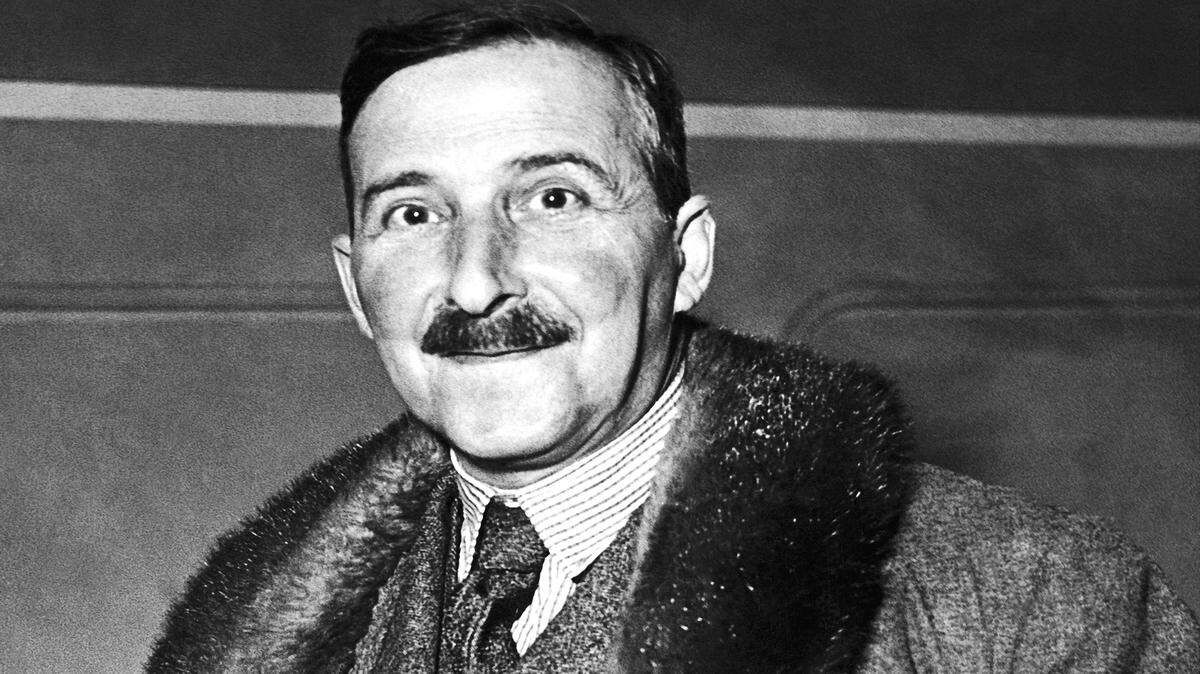 Retrato sin fecha del novelista austríaco, dramaturgo, periodista y biógrafo Stefan Zweig (1881 - 1942).
