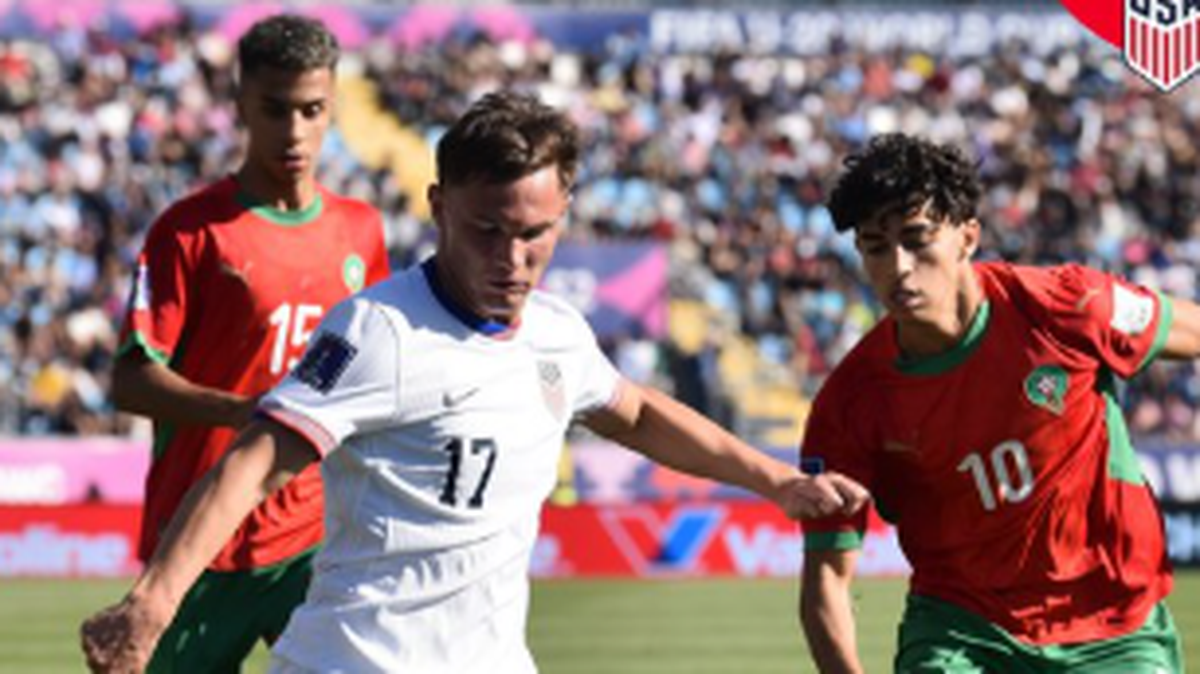 Marruecos sigue sorprendiendo en el Mundial sub-20. Tras vencer a España y Brasil en la fase de grupos derrotó 3-1 a Estados Unidos este domingo en Rancagua, Chile, y se clasificó a las semifinales.
