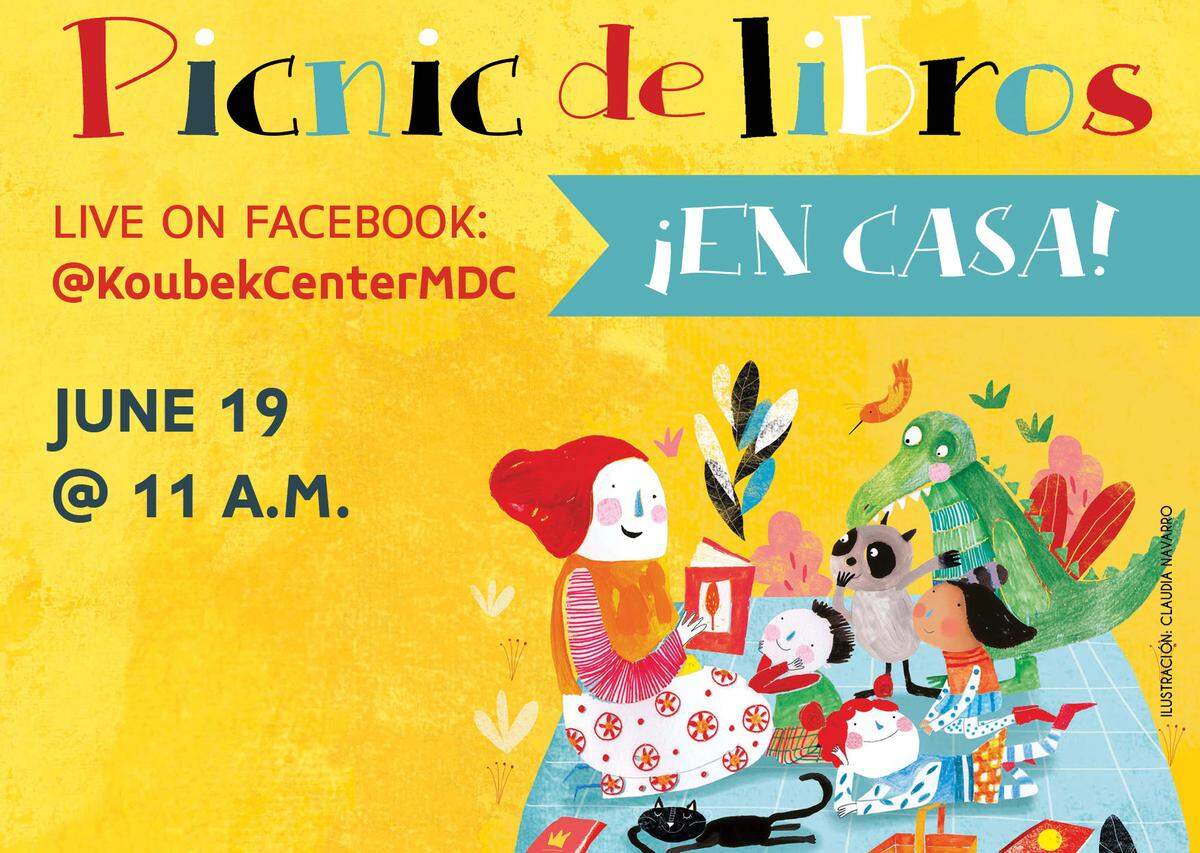 Picnic de libros en casa con Camila Rodríguez como anfitriona.